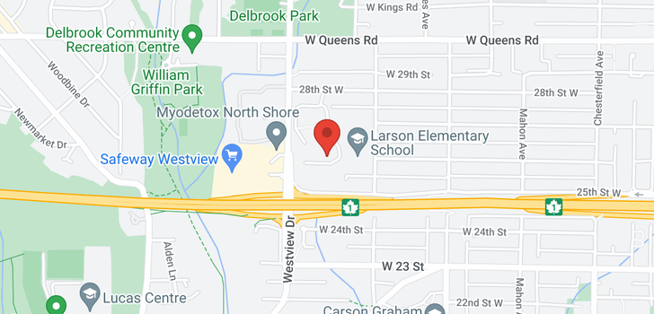map of 701 555 W 28TH STREET
